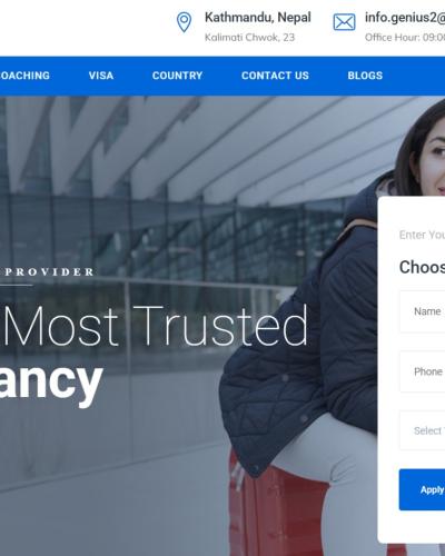 Designing a Digital Pathway for Genius Education Consultancy